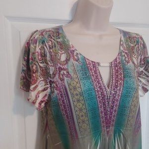One World Flutter Sleeve Top